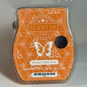 Scentsy Mandarin Toffee Treat wax bar‎